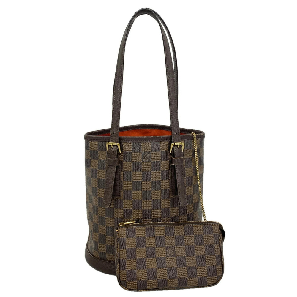 Louis Vuitton Damier Mare Tote Bag N42240 Ebene Women's